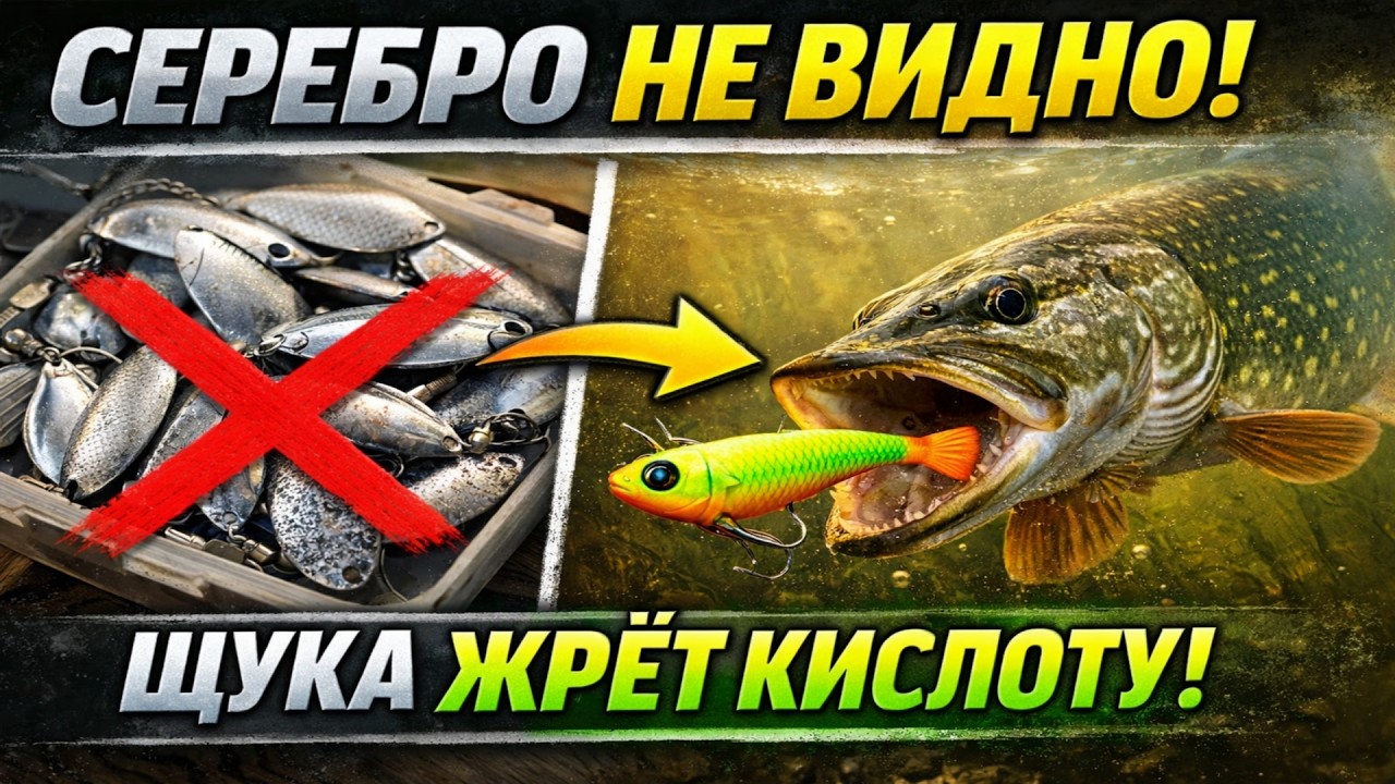Выброси своё 'серебро'! Вот почему в оттепель хищник жрёт ТОЛЬКО кислоту
