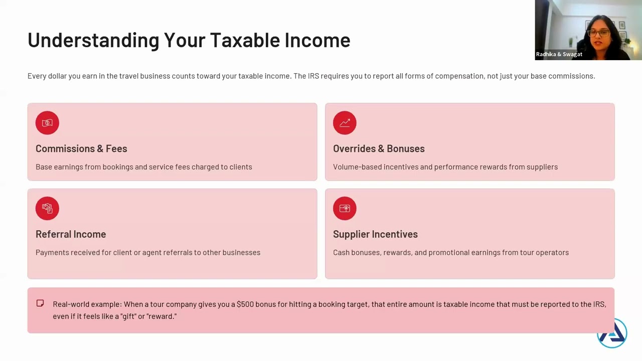 Taxes Made Simple for Travel Advisors
