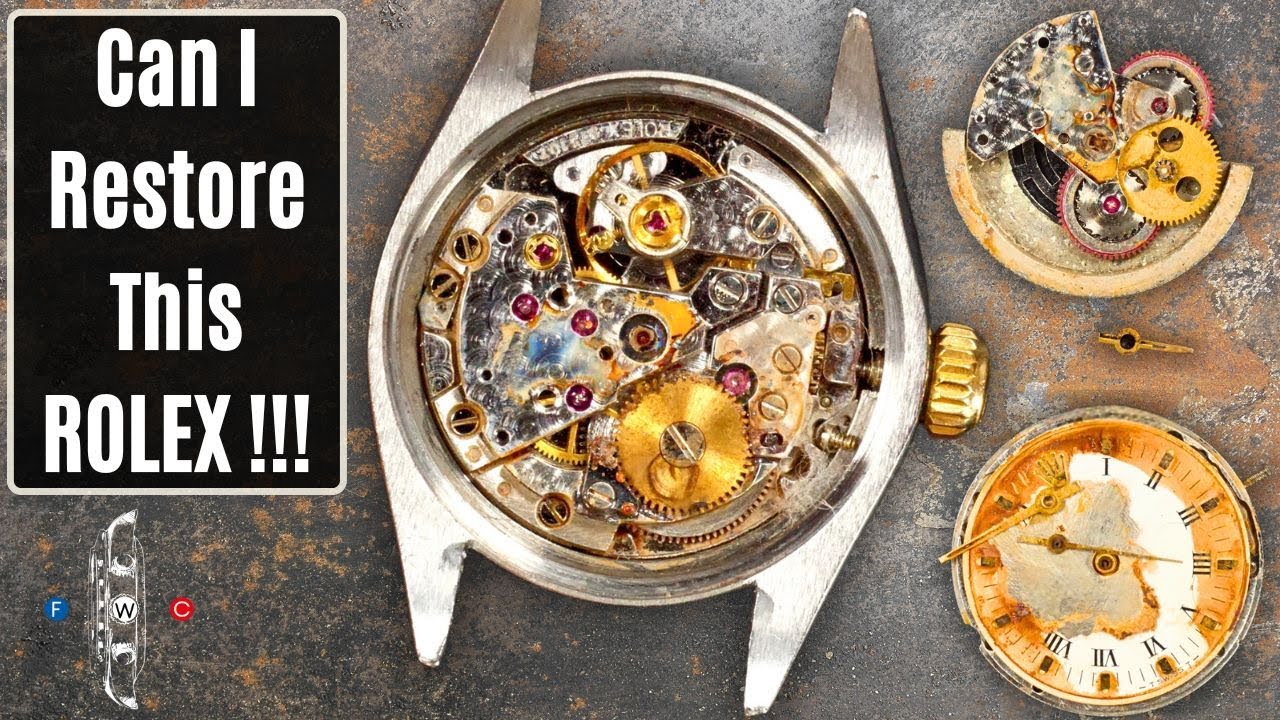 I Restored a Rusted Rolex (and It's Worth $5,000)