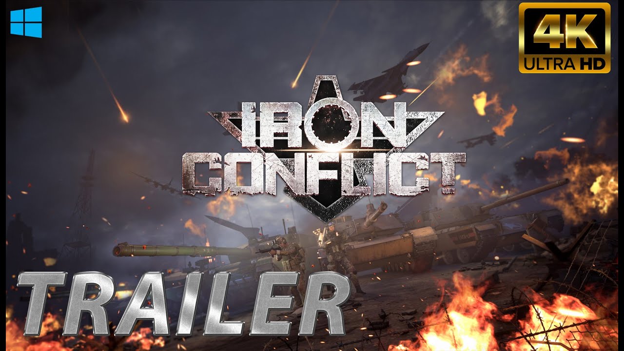 Iron Conflict PC Trailer | 4K Ultra HD | SUBSCRIBE | TRIGGER HAPPY SA