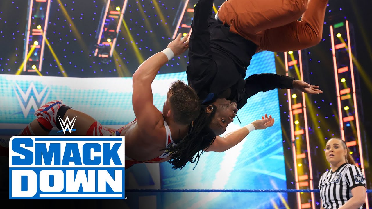 Реджи против Чада Гейбла — матч за чемпионство 24/7: SmackDown, 30 июля 2021 г.