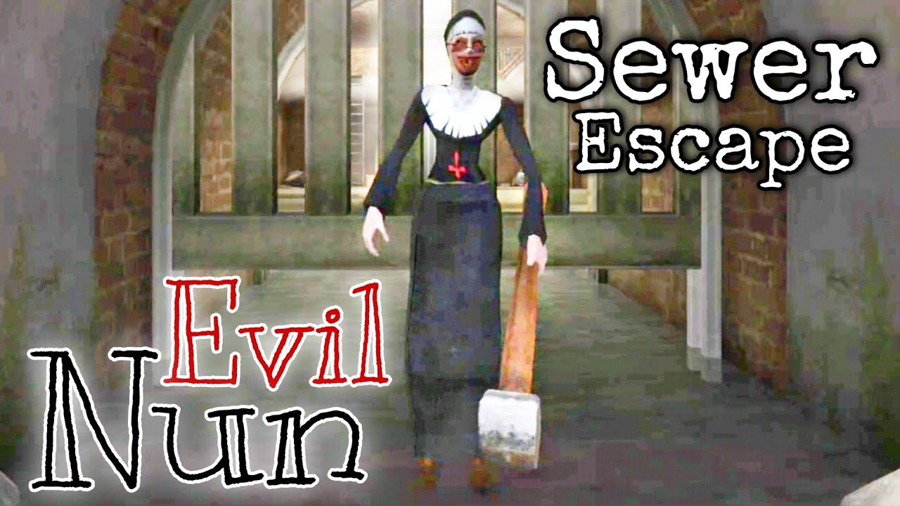 Evil Nun | New Update Sewer Escape (Ghost Mode) Full Android Gameplay |
