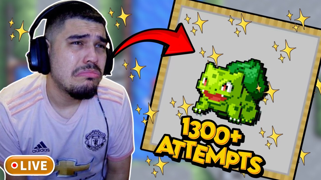 Going INSANE In MY FIRST SHINY HUNT In Pokemon Leaf Green! (DAY 6)
