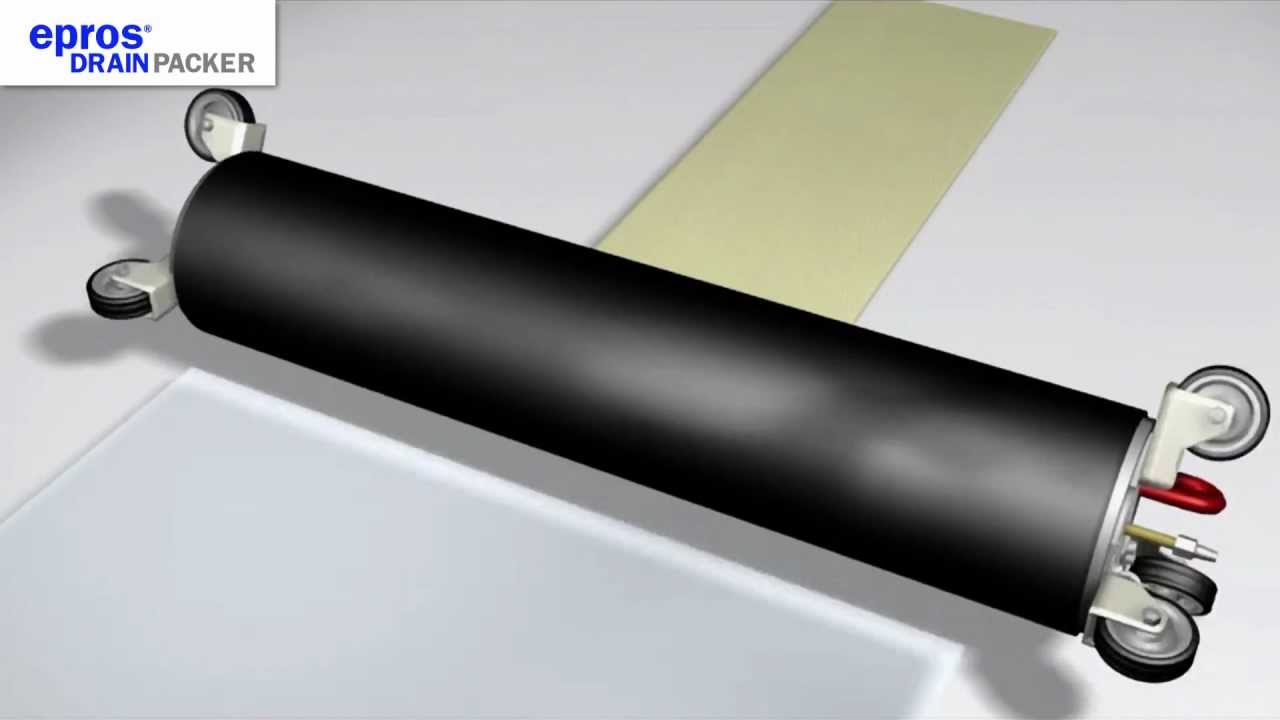 Trelleborg trenchless sectional repair of pipes and sewers with the epros®DrainPacker method