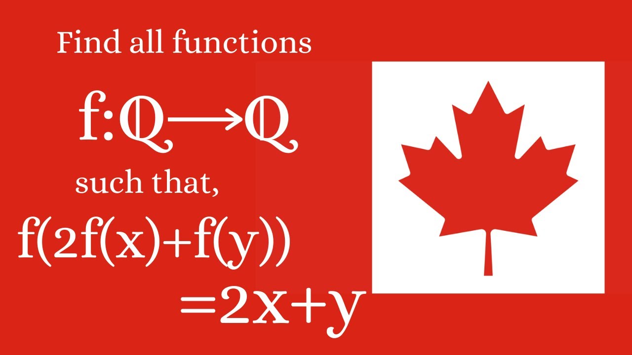 Canadian Mathematical Olympiad | 2018 Q2