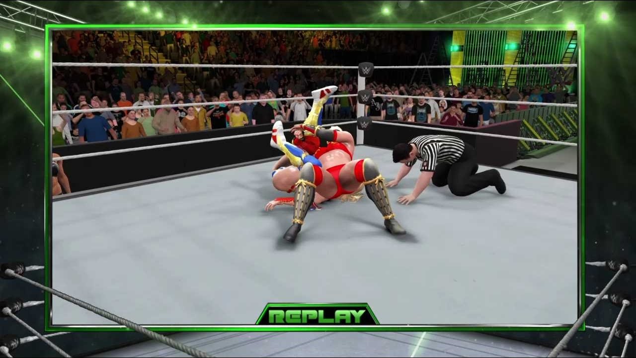 WWE 2K17 Angela Storm vs. Mother Russia - Ironman Match