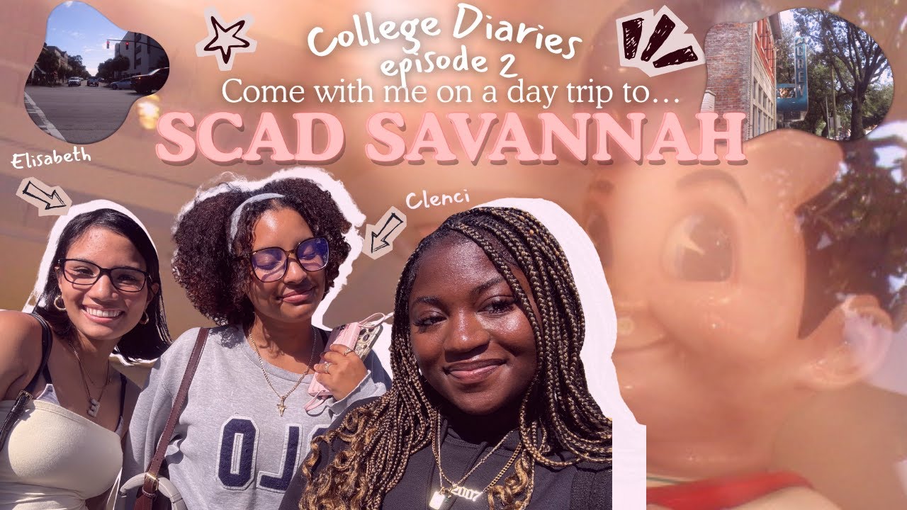 🎓COLLEGE DIARIES 002 | Day trip to Savannah | Breakfast + Art Museum