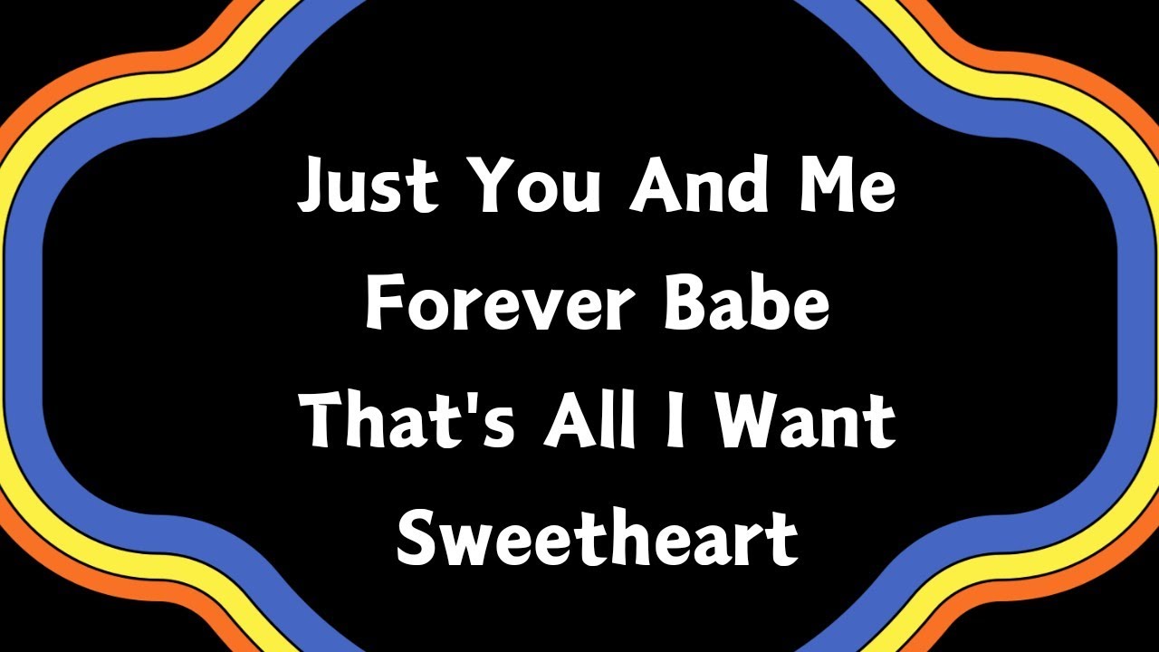 I'm Truly Mad For You, Babe 💛🧡 All The Way to The Moon And Back 🧡 It’s Just You And Me Babe