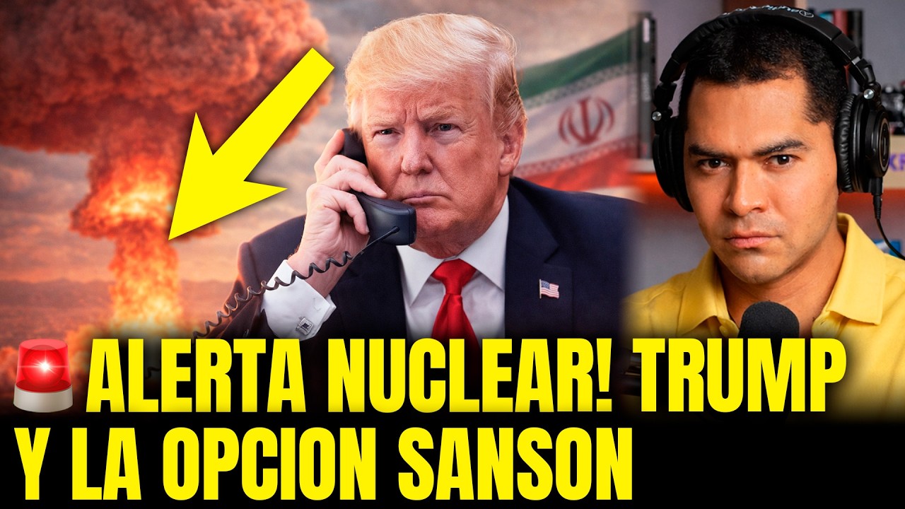 PLAN DE ÚLTIMO RECURSO! TRUMP mira la “OPCIÓN SANSÓN” contra IRÁN