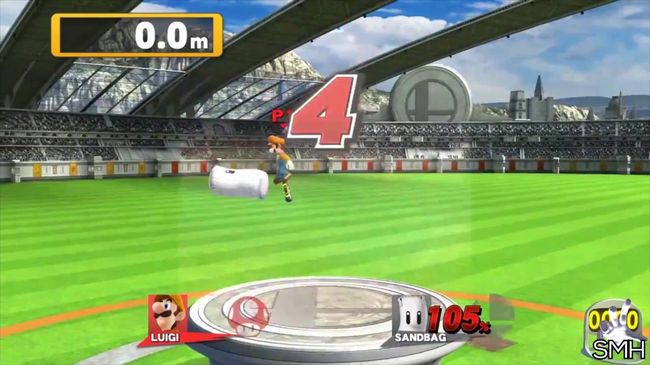 Smash 4U - HomeRun  : 1499m - Luigi
