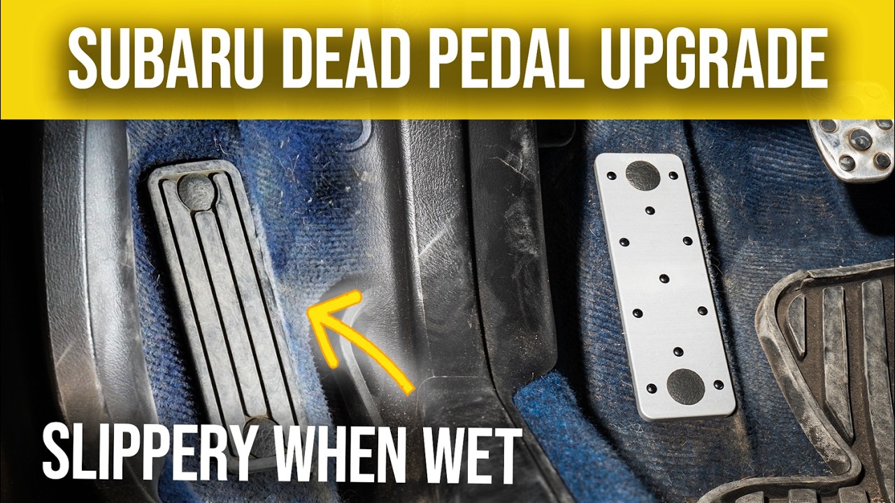 EASY Mod For Your Subaru - Kartboy Dead Pedal
