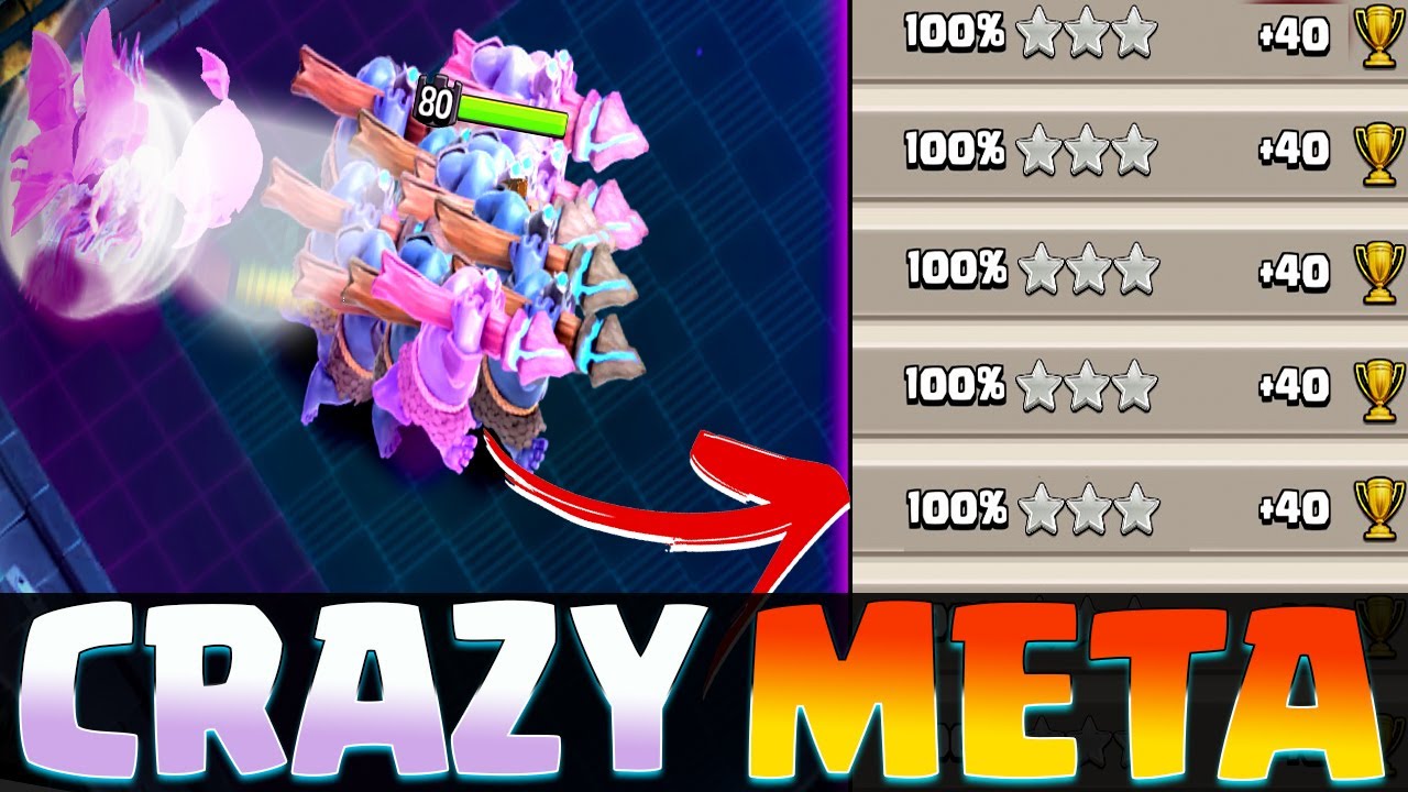 After Update Mass Throwers + Zap Quake Attack Strategy | Easiest Rank Battle Strategy Clash of Clans