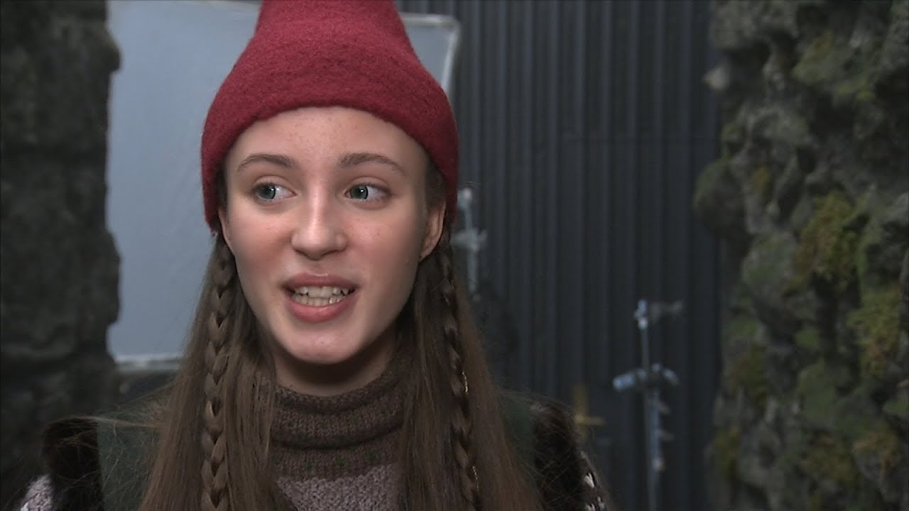 Tinka tilbage på Fyn for at optage julekalender - Tinka og Kongespillet
