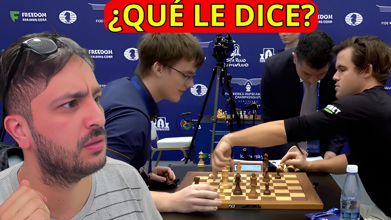 ¿Qué le dijo Magnus cuando terminaron la partida?