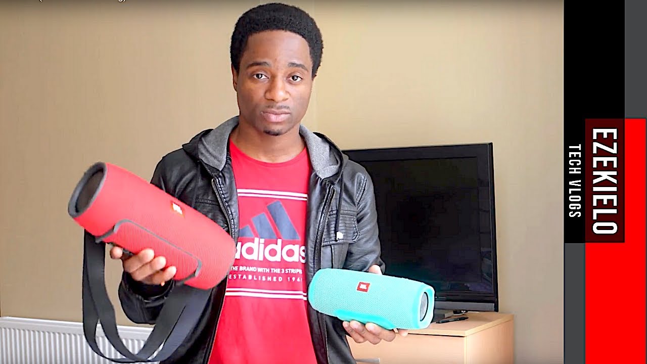 JBL Charge 3 vs JBL Xtreme Bass Test (Binaural Recording)