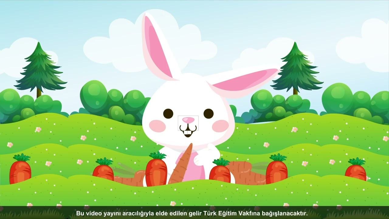 Tatlı K&uuml;&ccedil;&uuml;k Tavşan | Uris Kids ile Eğitici &Ccedil;ocuk Şarkıları
