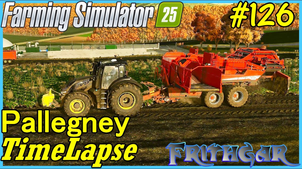 Таймлапс FS25, Паллегни № 126: В путь к свекле!