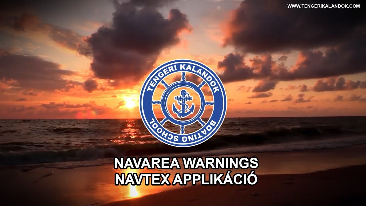 Software bemutató 2 - Navarea Warning NAVTEX applikáció
