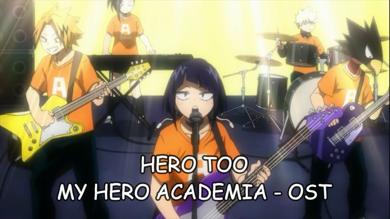 Hero Too - 1-A Band [My Hero Academia Season 4 Ost] [Karaoke] [Instrumental] With Lyric