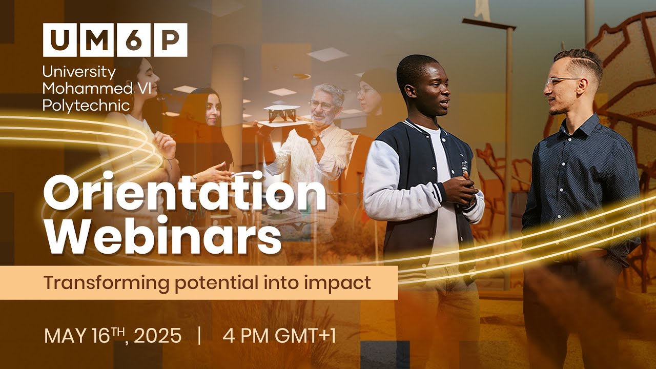 Orientation Webinars - Transforming potential into impact
