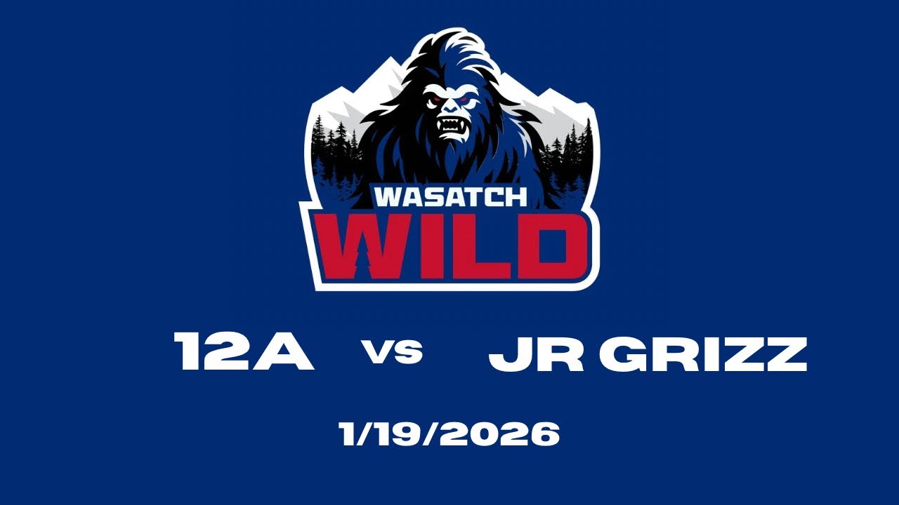 Wild 12A vs Jr Grizz Semi-Final Grizz Cup 1/19/2026