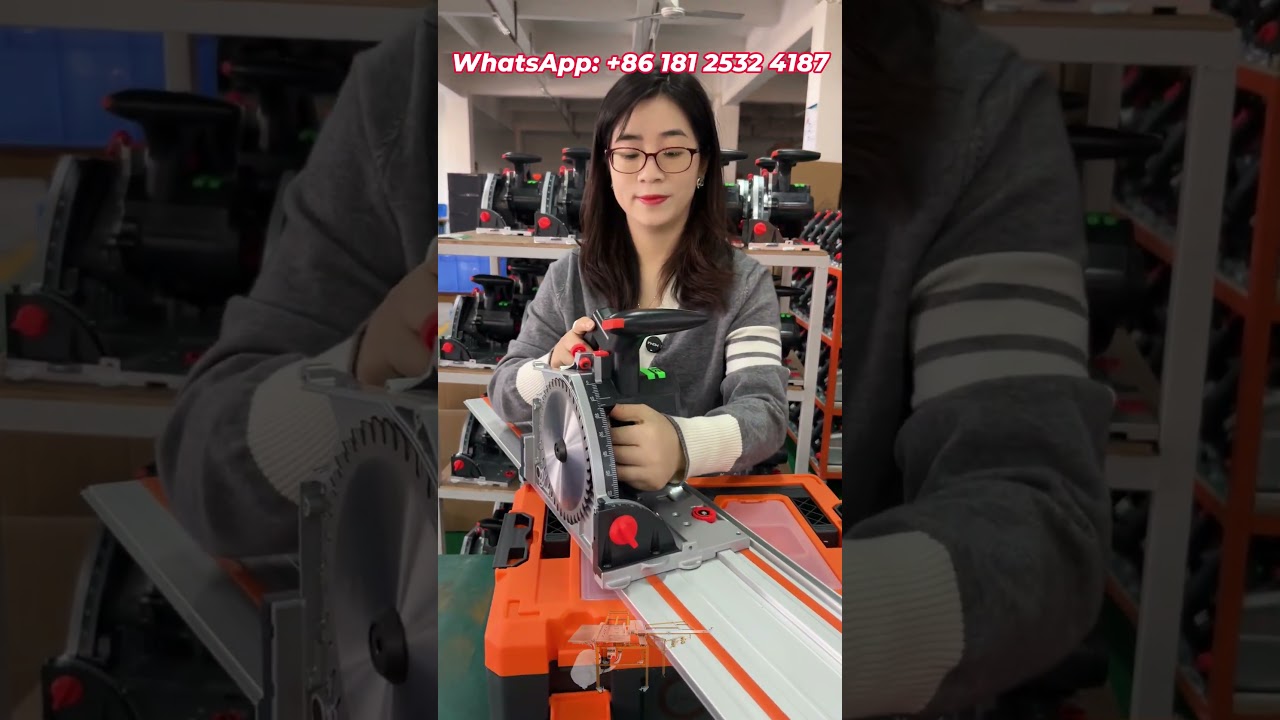 Precision Cutting with a Brushless Motor Saw