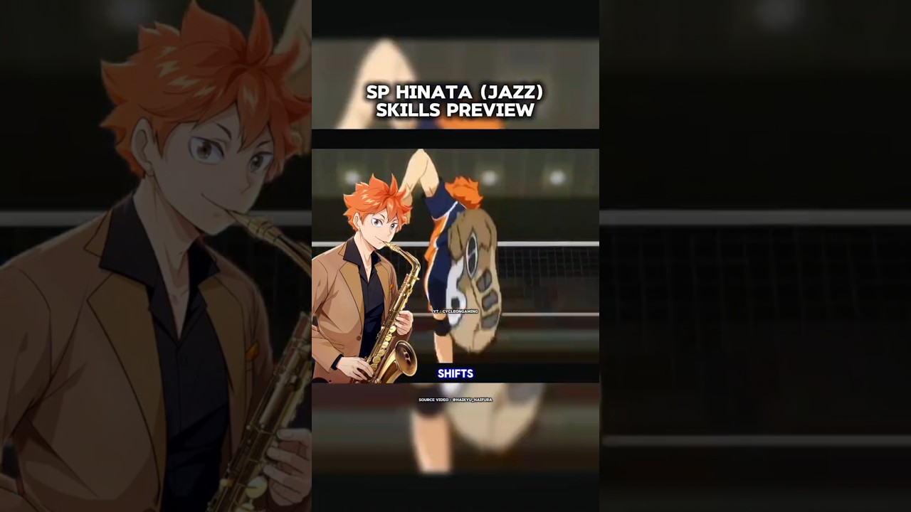 Скоро выйдет SP Hinata V2 (Jazz) #haikyuu #ハイキュー #hinata #haikyuuflyhigh #haikyuflyhighgameplay