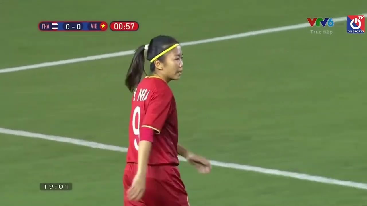 Nữ Việt Nam vs Nữ Thái Lan | Trận Cầu Lịch Sử, Huỳnh Như Thể Hiện Đẳng Cấp Siêu Cao