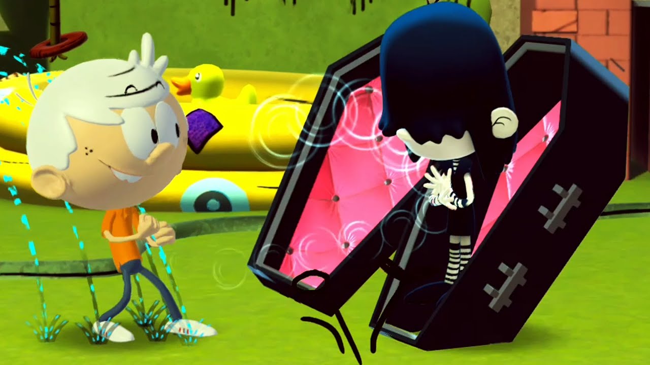 Nickelodeon All-Star Brawl - Lucy Loud vs Lincoln Loud - Gameplay (PC UHD) [4K60FPS]