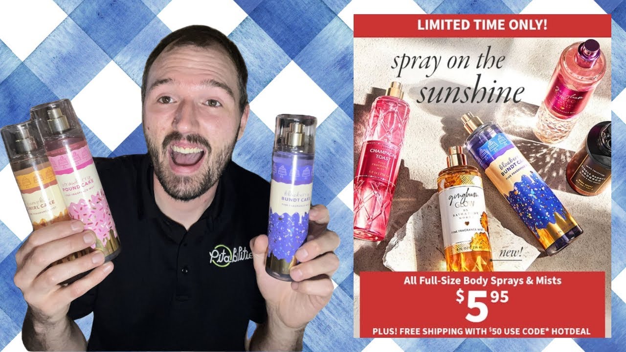 Bath & Body Works $5.95 Mist Sale Haul
