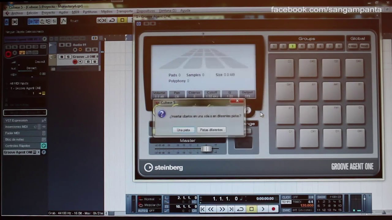 ¿Como Hacer SAMPLE VST de Audios en CUBASE 5? - Tutorial
