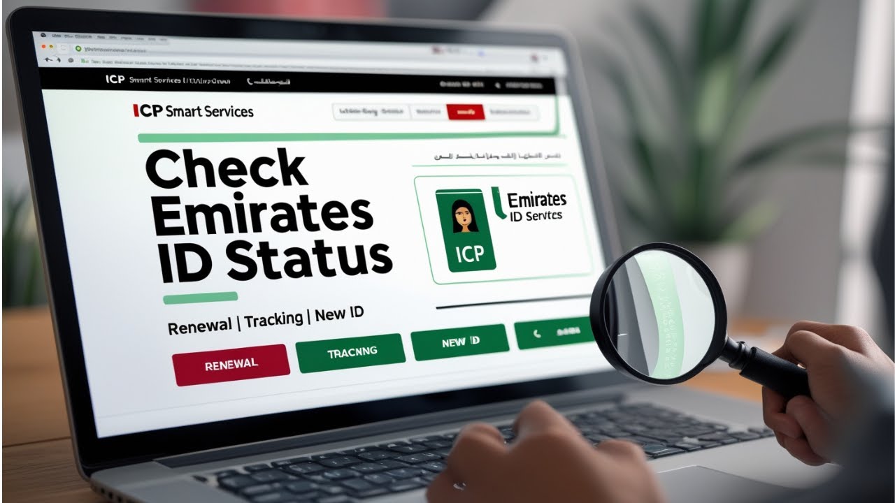 How to Check Emirates ID Renewal Status | New Emirates ID Status Online | Check Emirates ID Tracking