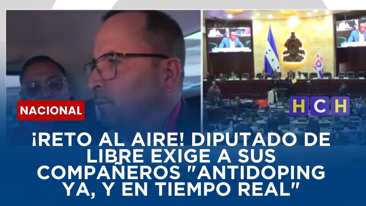 ¡Reto al aire! Diputado de Libre exige a sus compañeros 