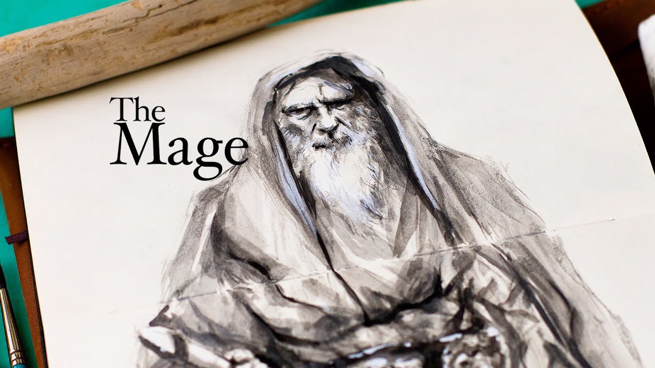 The Mage: Time Lapse Illustration Teaser