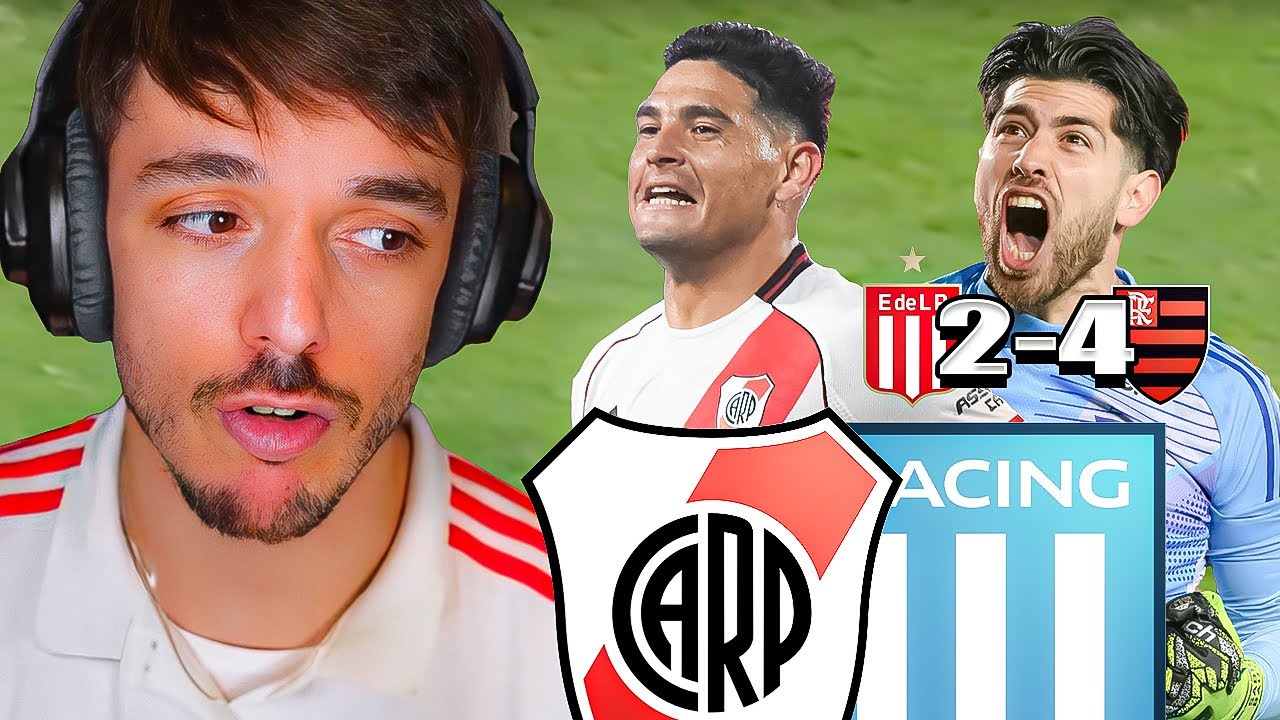 FLAMENGO Y LIGA a SEMIS. ESTUDIANTES nos EXPUSO!