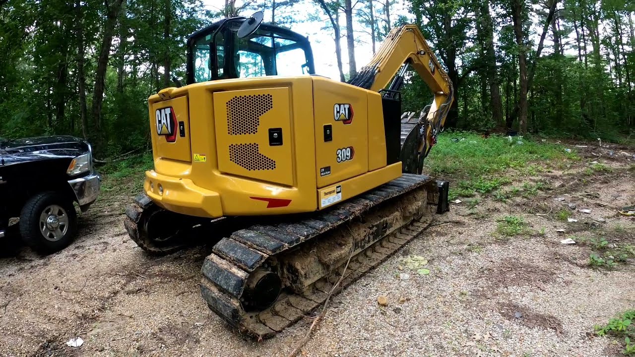 Обзор и обход Cat 309