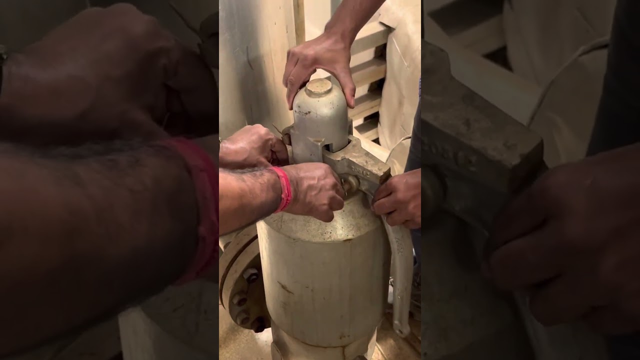 Drum safety valve gagging!!!
