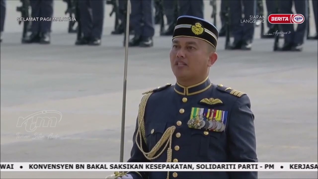 1 JUN 2022-SPM-ISTIADAT PERBARISAN HARI ULANG TAHUN TENTERA UDARA DIRAJA MALAYSIA KE-64