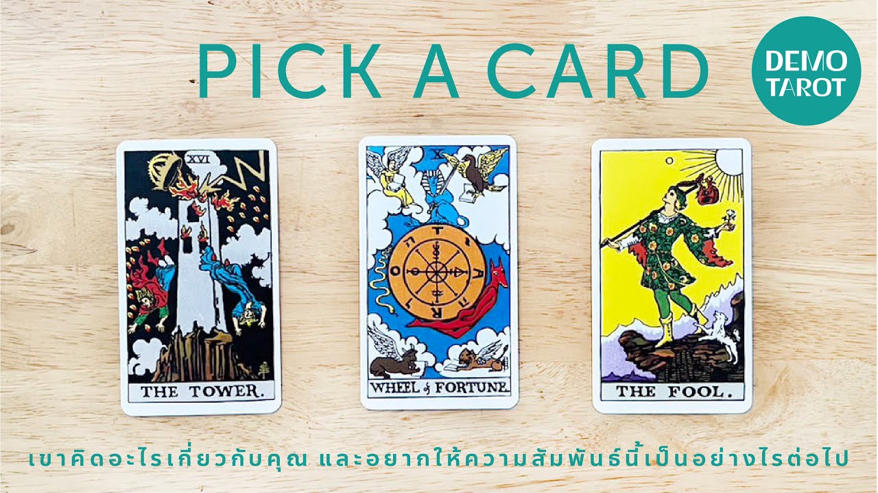 เขาคิดอะไรเกี่ยวกับคุณ และอยากให้ความสัมพันธ์เป็นยังไงต่อไป 🐱🦁 : PICK A CARD