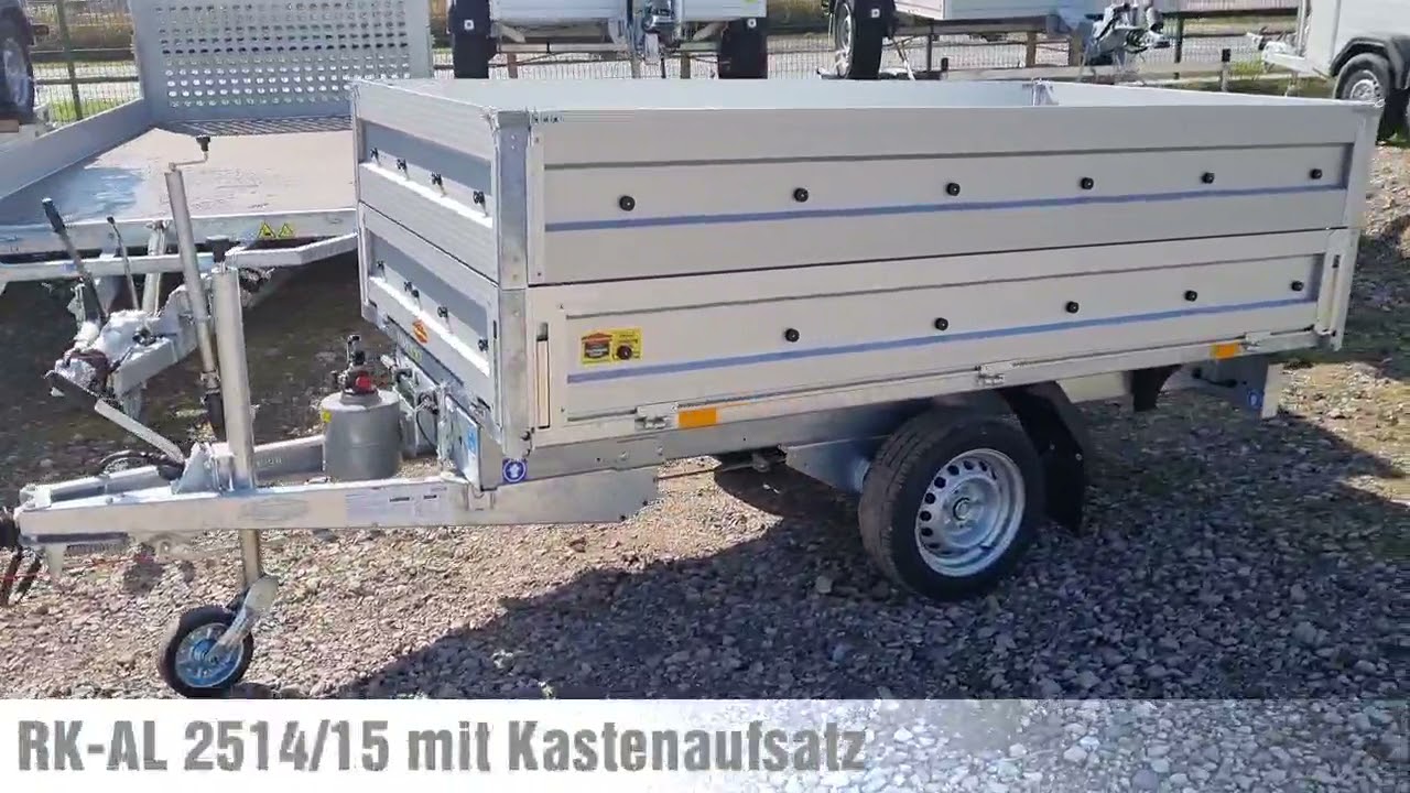 Böckmann Rückwärtskipper RK-AL 2514/15 mit Kastenaufsatz