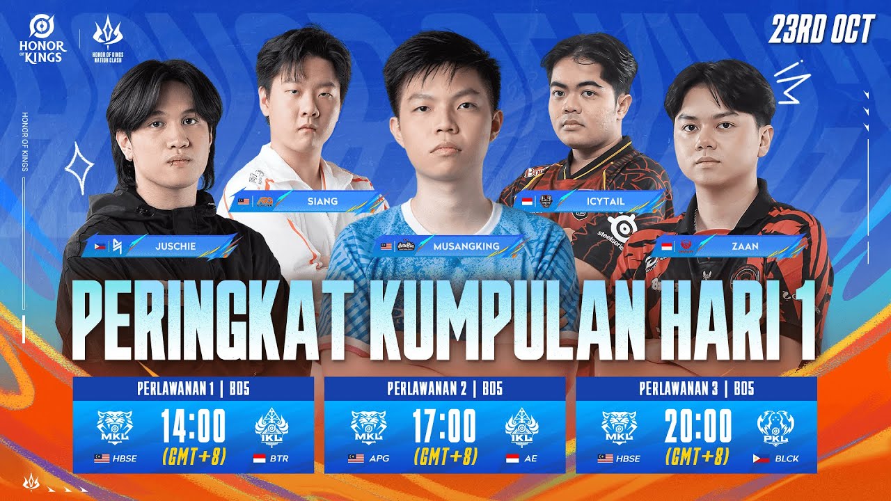 🔴 LIVE | [BM] KNC 2025 Peringkat Kumpulan Hari Pertama