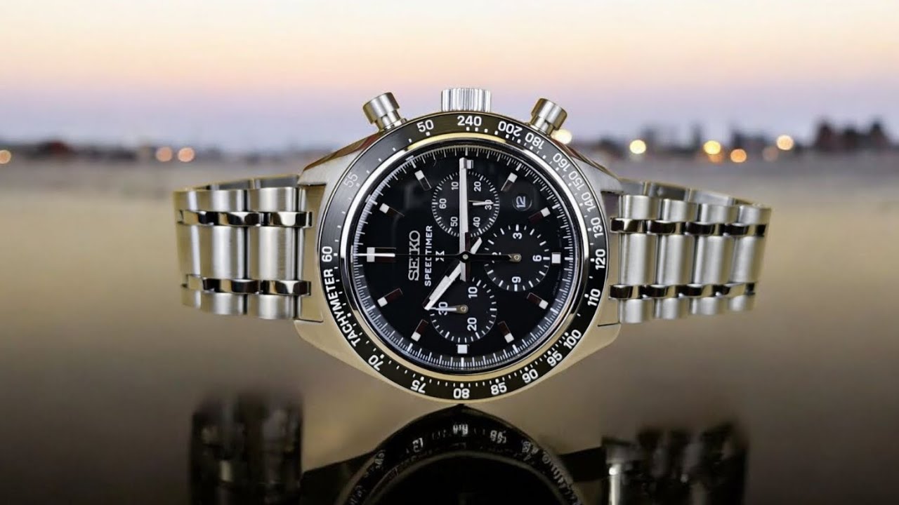 Seiko Prospex SRQ055 SpeedTimer Automatic Black Dial