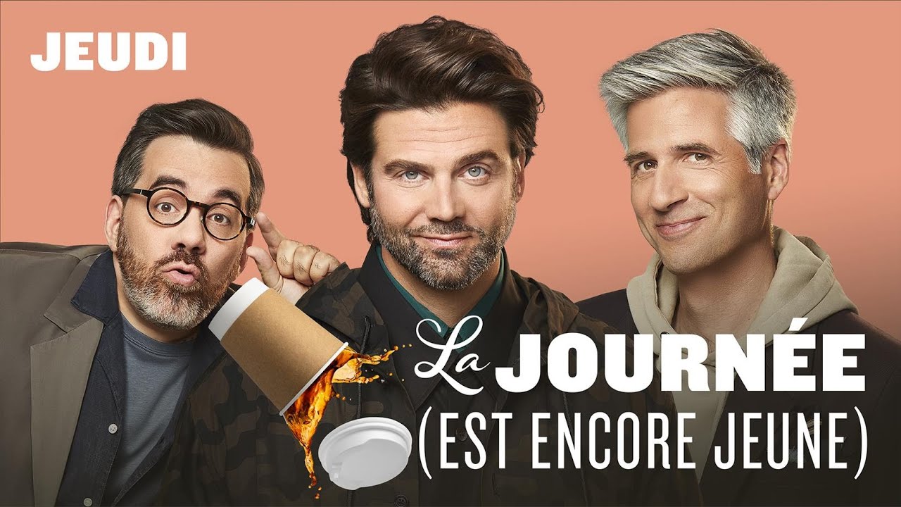 Une première en 10 ans : Jean-Philippe Wauthier échappe son café | La journée (est encore jeune)