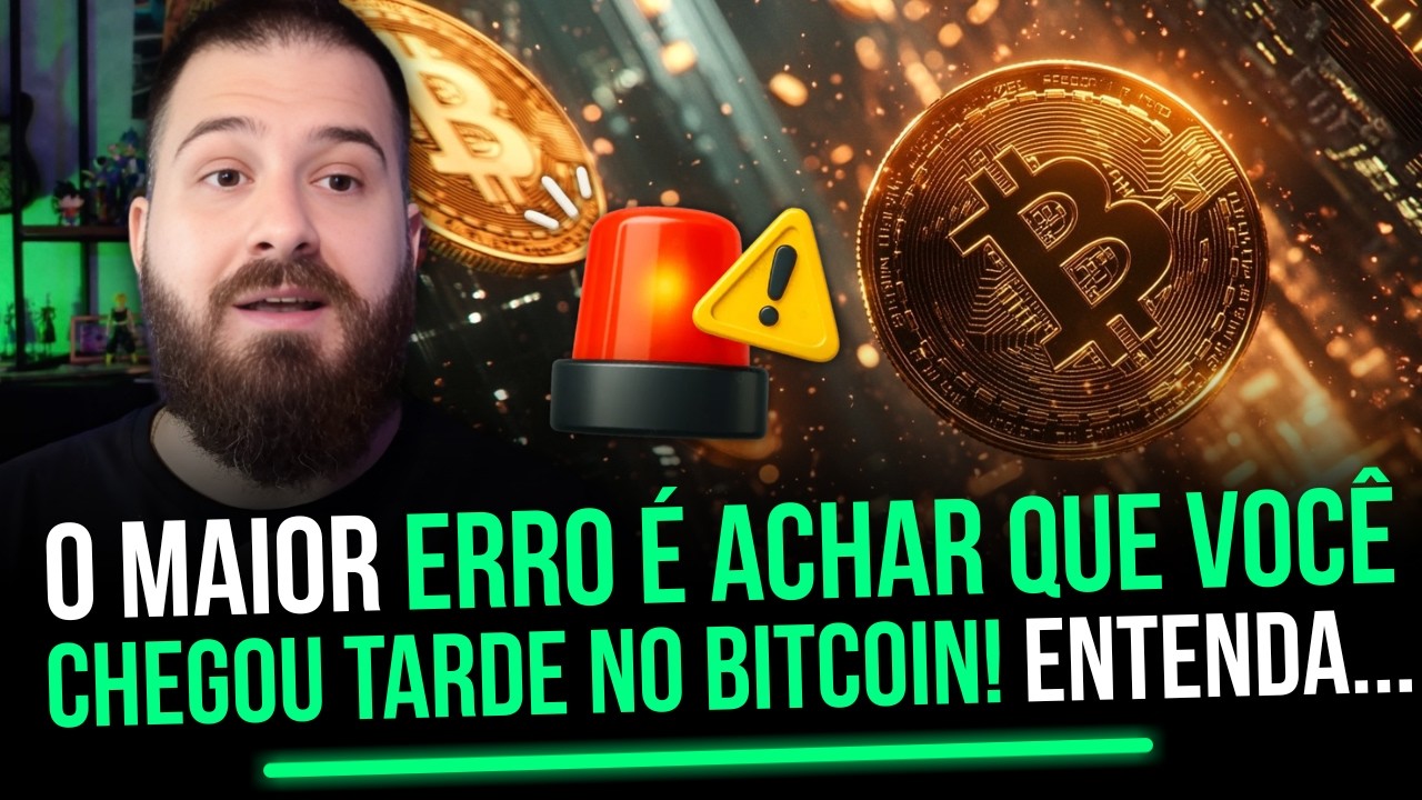 NÃO COMETA ESSE ERRO com o BITCOIN!🚨
