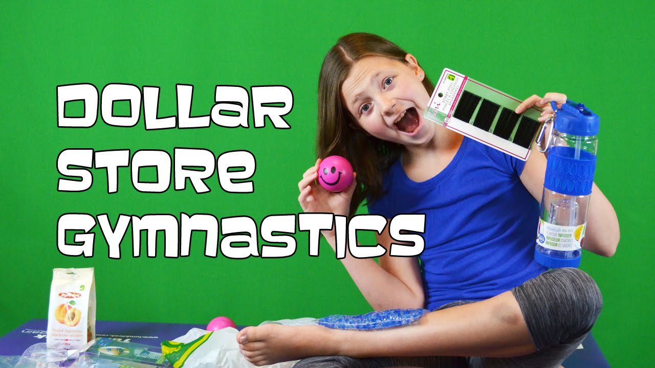 Dollar Store Gymnastics |  How Gymnasts Can Save Money | Bethany G