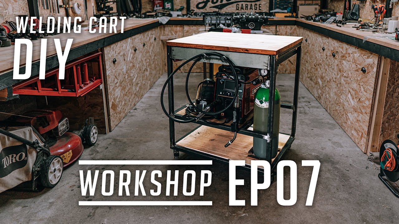 Je fabrique un chariot de soudure pour mon MIG/MAG - Workshop EP07