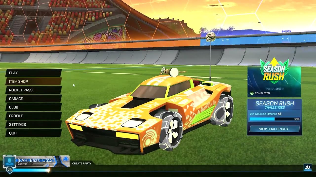RANKING UP IN *ROCKET LEAGUE* !!