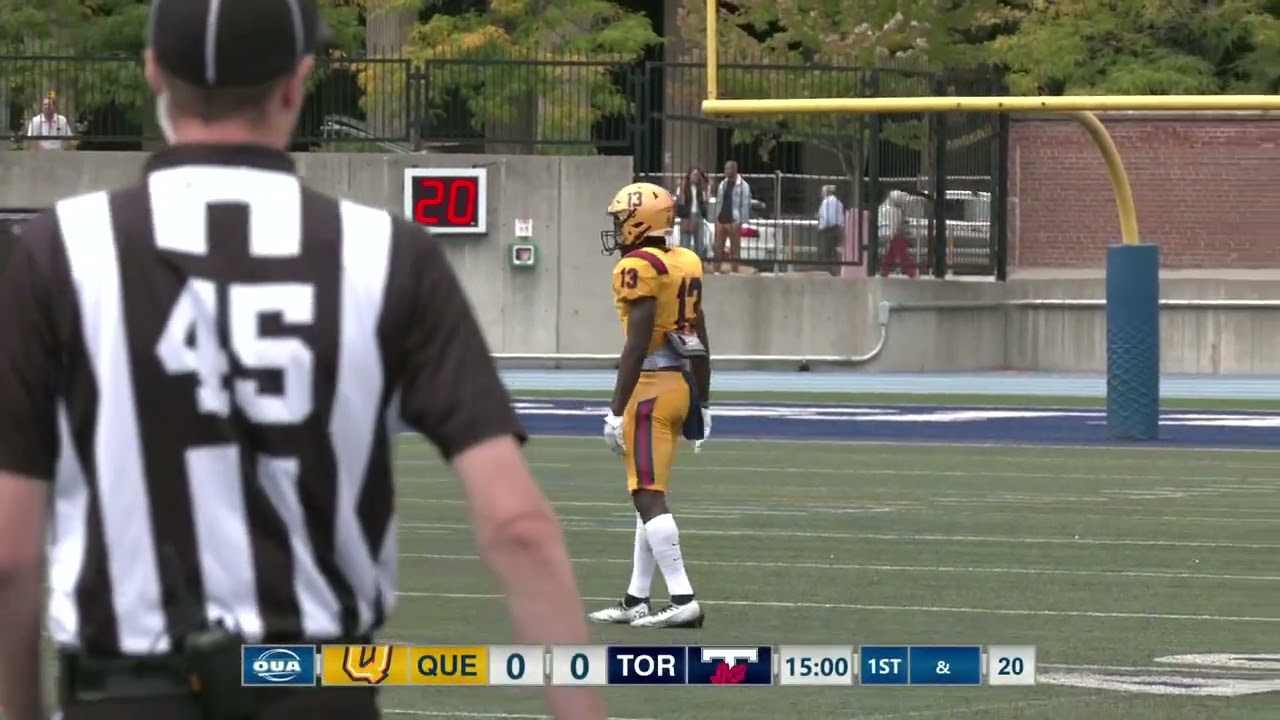 September 9, 2023 - USports Football - Queen's Gaels @ U of T Varsity Blues