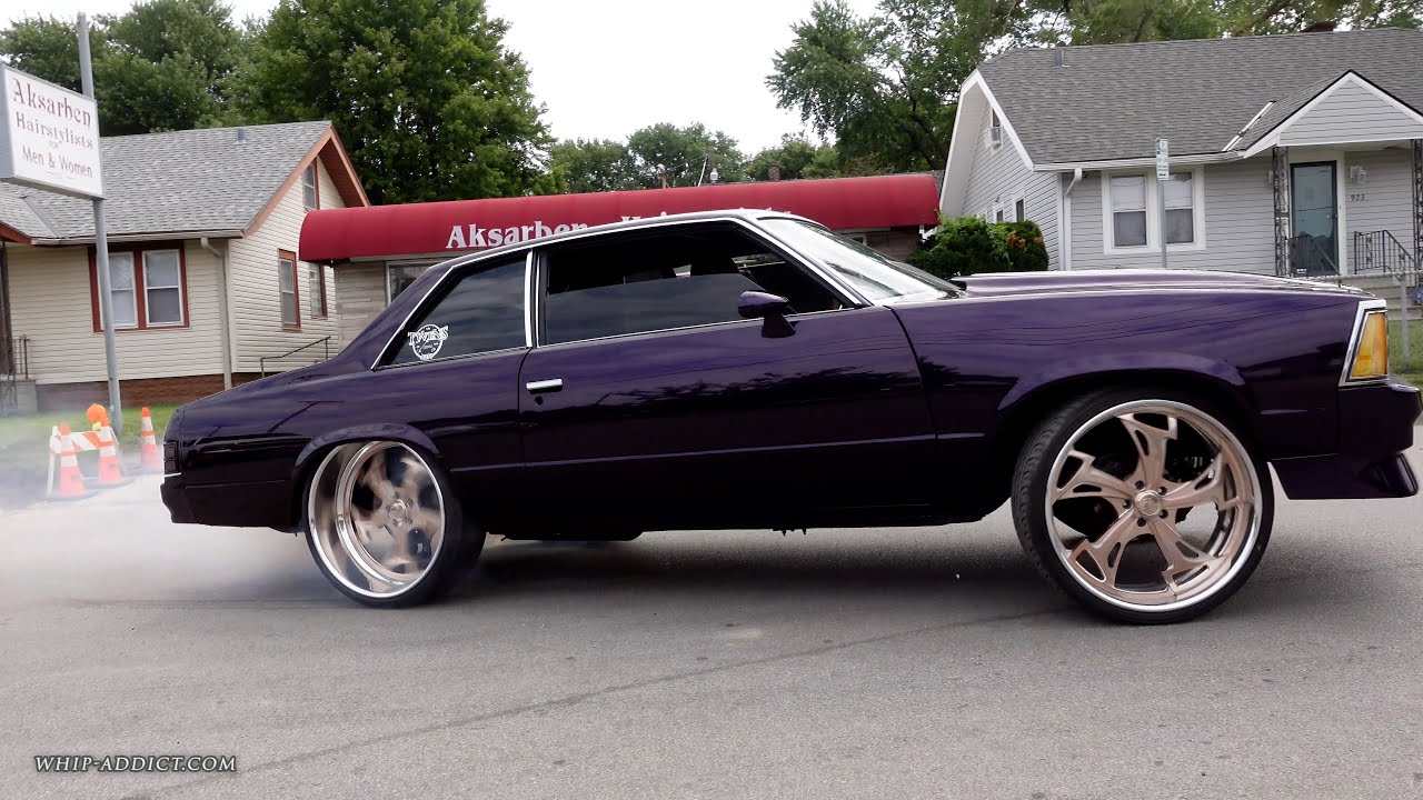 WhipAddict: 80' Chevy Malibu with $30k Motor and $20k Paint Job! Wet & Runnin!