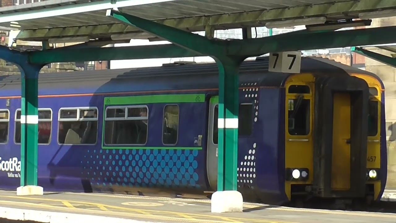 1L83 0913 Scotrail 156457 & 156499 Glasgow Central to Carlisle